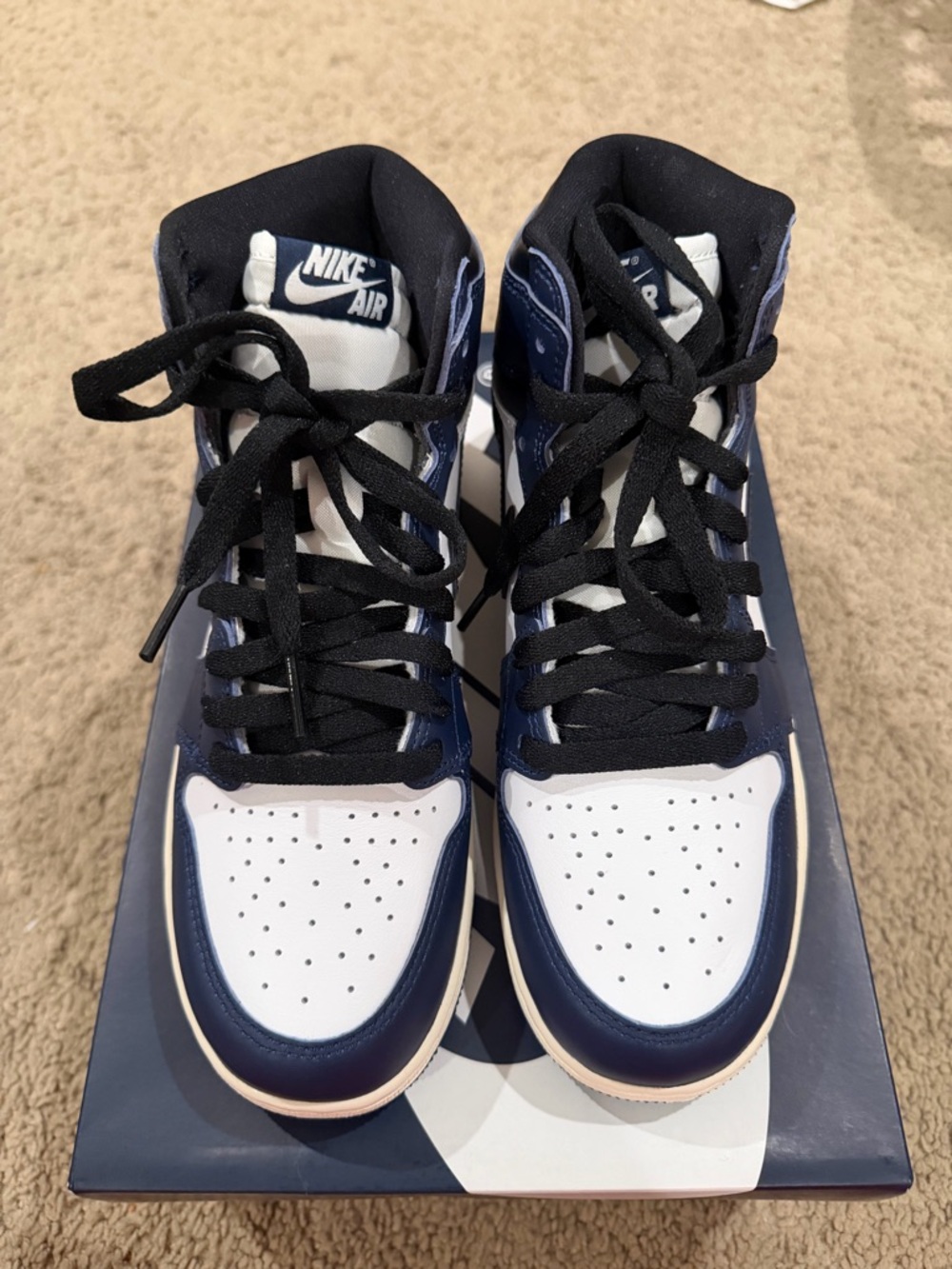 “New” Air Jordan 1 Retro High OG sizeW8/6.5YB